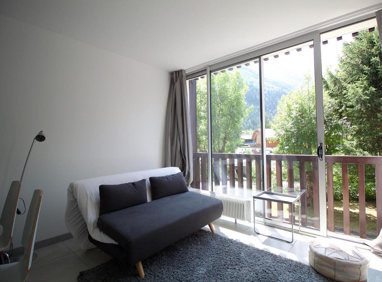 Studio Lumineux Avec Vue Sur Le Massif Du Mont-Blanc Chamonix Eksteriør billede
